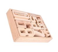 di figure matematiche, di costruzione in legno - Kids Math Learning Stacking Game,Giocattoli di apprendimento educativi digitali per genitore-figlio di interazione abilità Social