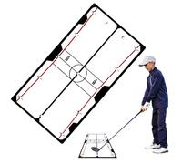 di formazione di allineamento dello specchio da golf | Strumento di allenamento di golf | Golf Putting Practice Aiuta a migliorare i tuoi giochi brevi per adulti uomini che amatoriale amatoriale