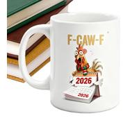 Di Gallina,Bicchiere Di Vino E Latte Con Animali Del Fumetto - Tazze Di Caffè Di Gallo | Per Donne, Uomini, Giovani, Bambini, Amici, Mamma, , Cucina, Feste e Casa
