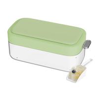 di ghiaccio e vassoi, di ghiaccio per congelatore | Stampo per ghiaccio Easy Release Coperchio per perdite di ghiaccio rapido congelamento con memoria | Congelatore compatto