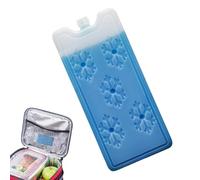 di ghiaccio per - refrigerante portatile riutilizzabile per alimenti - Pacchetti congelatore gel blocco ghiaccio duro - per attività all'aperto, viaggi, picnic, campeggio, escursionismo, casa