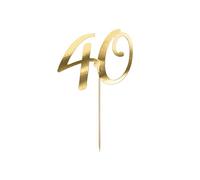 Di&Gi Cake Topper Sagomato Cm. 20,5 - 40 Gold