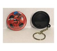Di&Gi Portachiavi Button Cm. 4,4 - Ladybug