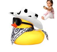 di gomma con cappello da cowboy, da cruscotto, decorazione per cruscotto, decorazione per cruscotto, sacchetto regalo per feste, compleanni, del bagno, bambini