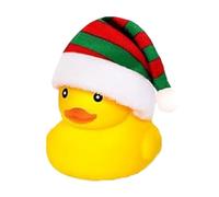 di gomma per le vacanze, giocattolo - Babbo Natale, anatre per vasche da bagno, decorazioni galleggianti per eventi invernali, anatre di gomma a tema natalizio per feste di compleanno, giochi