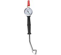 di gonfiore dei pneumatici-Adattatore ugello d'aria per inflazione rapida 0-220psi con manometro a pressione, manovra a mano multifunzione per motociclette, automobili, pickup, SUV, camion | Per