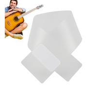 di graffio di chitarra, piastra per graffi di chitarra, Testimone delle guardie di polvere trasparente anti -raschietto, Accessori musicali a piastra graffi, tavola protettiva per chitarristi e music