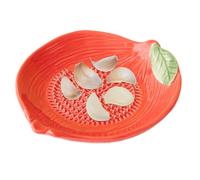 di grattugia in ceramica Ceramica Ginger Handheld Decorative Grating Dish