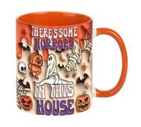 di Halloween - 350 ml novità in ceramica estetica per vacanze accessorio cucina casa festa amanti uomini donne colleghi in autunno