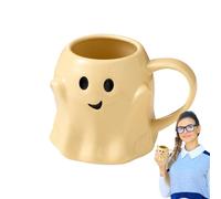 di Halloween 440 ml a forma di fantasma per bevande calde e | Tazza Caffè Ceramica Per Assaggiare Tè Del Pomeriggio Festa Dormitorio Bagno Rompere Ufficio Lavoro Cucina Casa