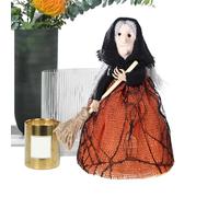 di Halloween su Scopa, decorazione spaventosa per Halloween | Viva per la decorazione 'orrore | perfetta per casa, soggiorno e feste di Halloween