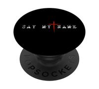 Di' il mio nome Gesù Cristo PopSockets PopGrip Adesivo