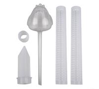 di in Plastica per trasparente 61cm Stackable di in Plastica | Reticolo strategico, spazio per radici aeree, supporto per robusto, stabilità ottimale, sviluppo forte(bird)