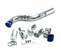 Di Iniezione Del Filtro Dell'aria Fredda Turbo Direct Kit Tubo Di Aspirazione Aria Universale Da 3" 76mm In Lega Di Alluminio Tubo Di Aspirazione Dell'aria