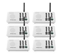 di interfono wireless One Piece for casa, ufficio, ufficio, 5280 Ft, di comunicazione da stanza a stanza a 10 canali a lungo raggio(White)