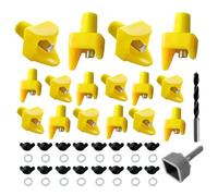 di irrigazione del pollame - kit di bevitori di pollo, alimentatore ad acqua | Set di capezzoli per acqua automatica del supporto laterale, di acqua di pollo resistente resistente, str