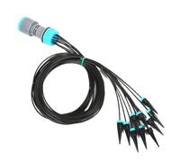 di Irrigazione per Giardino,Dispositivi Automatici a Connessione Rapida - Innaffiamento Piante con 10 Teste Gocciolanti | per Esterno Cortile Prato Serra Paesaggio Piante in Vaso Fiori Giardinaggio