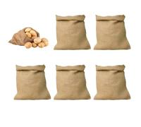di Iuta 5 Pezzi 40x60cm Grandi Organizer Riutilizzabili