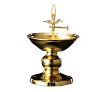 Di Lampada Ad Olio - Della Lampada Ad OlBuddista Dorato Per Camera Da Letto, Porta Di Candele Di Decorazione Buddista, Delicata Lavorazione, Dimmabile Temple Luce Oil Light Deco