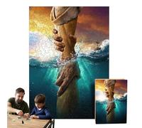 di legno "Gesù" Mano " - artistico, Wood 500 Parti | Game spirituale come decorazione spaziale murale o perfetta per amici, familiari, di meditazione o insieme