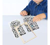 di legno irregolari, regali di giocattoli dei cartoni animati per il