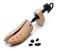 Di legno Tendiscarpe Regolabile 2-Modo Forma per Scarpe per Uomo e Donna, L / 40 EU-44 EU