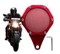 di licenza a disco fiscale, 4,92x3,5 pollici Frame in lega robusta per display per autorizzazioni sicure, tasse motociclistiche Distruggio del disco per le bici scooter in lega di alluminio per