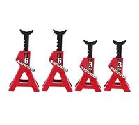 Wandisy di Luglio Supporto per Jack RC 4 Pezzi, cavalletto Simulazione Metallo 6 TON 3 TON per D90 Axial Wraith SCX10 1/10 RC Crawler Car