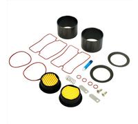 di manicotto cilindro compatibile e ad anello pistone olio libero per accessori per compressori d'aria muti(As Shown 1100W)
