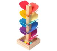 di marmo Ball Run - Torre musicale in legno | Albero musicale arcobaleno | Torre colorata a sfera rolling | Music Tree Marble Run Toy for Children | - Game cognizione del colore educativo per