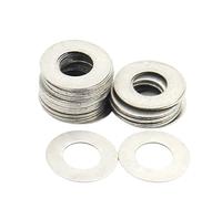 di metallo, Rondelle in acciaio inossidabile 304 da M3 a M40, guarnizione piatta, spessore 0,1-1 mm, confezione multipla(M6x10xThick (50pcs) 0.1mm Thick)