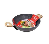 Di.Mo Casa Collection Tegame in Alluminio Atlantic con Manico in Bakelite Effetto Soft Touch, 28 cm Diametro