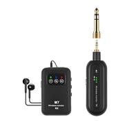 di monitoraggio in-ear wireless 2.4G, set trasmettitore-ricevitore ricaricabile professionale ad alta fedeltà con bassa latenza per spettacoli l vivo e registrazioni in studio