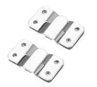 di montaggio a incasso | Ganci hardware per testiera in acciaio inox per soggiorni | di montaggio per mobili | Clip a Z ad incastro gancio stabile per specchi, cornici per foto