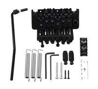 di montaggio doppio ponte tremolo per chitarra elettrica, parti di ricambio, 1 set (nero)