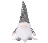 di Natale, 30 cm con paillette, peluche illuminato a batteria, per il Ringraziamento, Pasqua, compleanno, casa, posto di lavoro, libreria, cucina, , appartamento