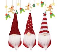 di Natale - Bambola Gnoma Senza Volto da 1,5 Pollici, Ornamento Rudolph per Decorazione di Peluche per Le Vacanze | Gnomi Svedesi Plush per La Festa di Natale Decorazioni per La Casa Forniture Stagio