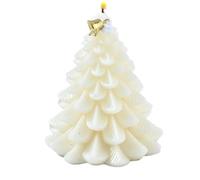 di Natale - candela profumata a forma di albero, luci decorative per l'ustione natalizia di lunga durata, decorazioni per per le festività per Halloween, compleanno, matrimonio, feste
