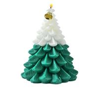 di Natale - candela profumata a forma di albero, luci decorative per l'ustione natalizia di lunga durata, decorazioni per per le festività per Halloween, compleanno, matrimonio, feste