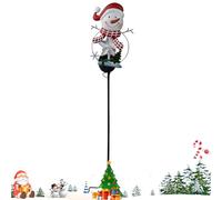 Di Natale | LED Luce Ambientale Elk,Decorazioni Per Esterno Di Natalizie Ad Energia Solare | Pali Da Giardino Impermeabili Per Cortile Portico Percorsi Feste Vacanze