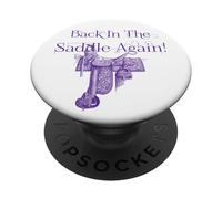 Di nuovo in sella! Nessun amico, come gli amici dei cavalli PopSockets PopGrip Adesivo