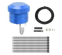 di olio durevole per il blu nera del lubrificatore a catena della moto per motociclisti blu nero rosso (Blu)