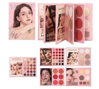 Di Ombretti - Kit Di Cosmetics Con 5 Strati In Stile Libro - Set Per Il Trucco,Per Donne Ragazze Principianti Appassionati Routine Quotidiana Matrimonio Festa