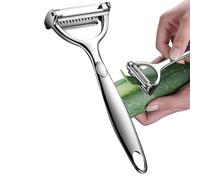 di patate in acciaio inossidabile: taglierina di cetriolo pesante, verdura ergonomica con manico non scorrevole, frutta durevole senza altezza per cucina, chef, cucina, preparazione degli alimenti