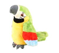 di peluche elettrico per bambini, giocattolo per pappagalli parlanti, giocattoli educativi sensoriali di animali da pittura di uccelli, ripete ciò che dici con una voce divertente, con twer