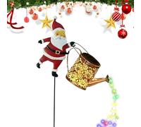 Di Percorso Di Natale,Lampada Da Terra Design Babbo Natale - Decorative Esterno Giardino Prato | per Giardino Terrazza Paesaggio