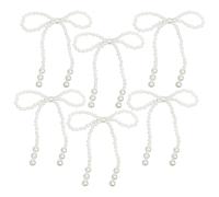 Di Perle - 6 Pezzi Di Ornamenti Con Strass Glitterati, Decorazioni Festive | Mini Fiocchi Natalizi Di Perle Per Interni, Esterni, Mensola Del, Soggiorno, Mensola, Ghirlanda, Ghirlanda, F