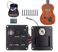 di pickup per chitarra, preamplificatore regolabile per chitarra folklore, controllo del volume, kit di sintonizzazione del volume multifunzionale per gli amanti della musica
