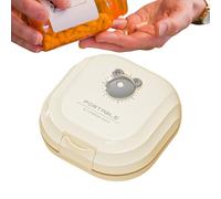 Di Pillola Portatile - Organizzatore Di Compatto, Scatola Da Viaggio, Deposito | Scatola Di Tascabile, Contenitore Per Per Piccole Compatto Per La Gest