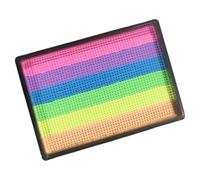 di pittura per il viso, kit professionale, trucco ad , 6 colori, spugna per un controllo preciso per carnevale, matrimonio, Halloween, Natale, concerti, cosplay, festival